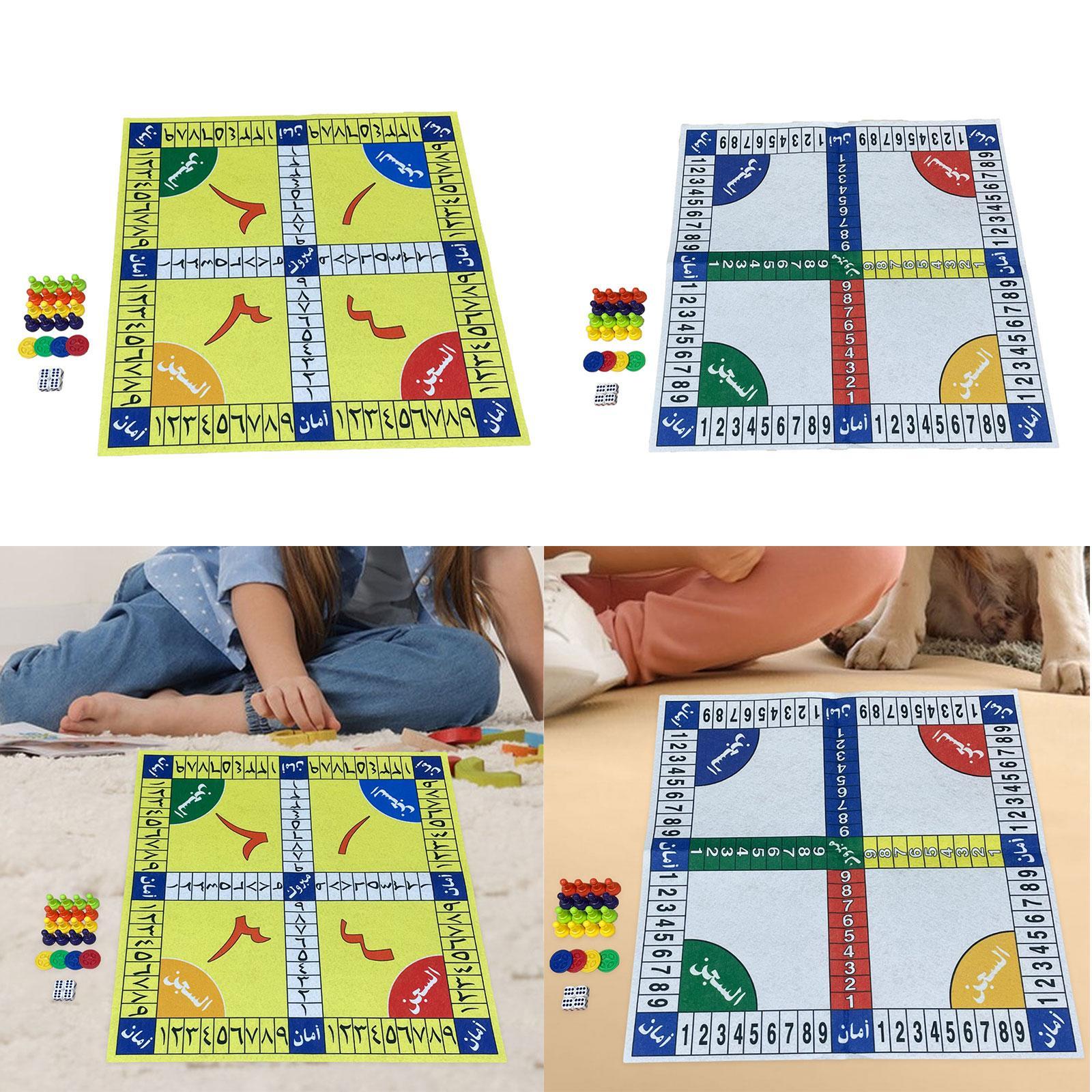 Board Game Ludo - Family Learning Dices Game, Ludo Game