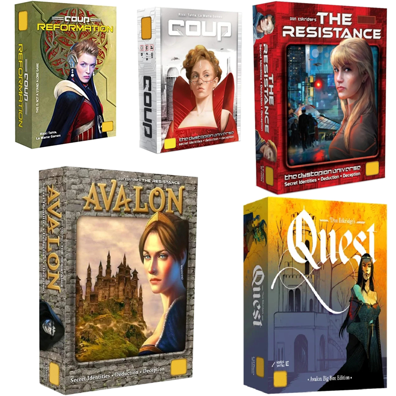 Board Game Strategi - New Board game The Resistance Avalon