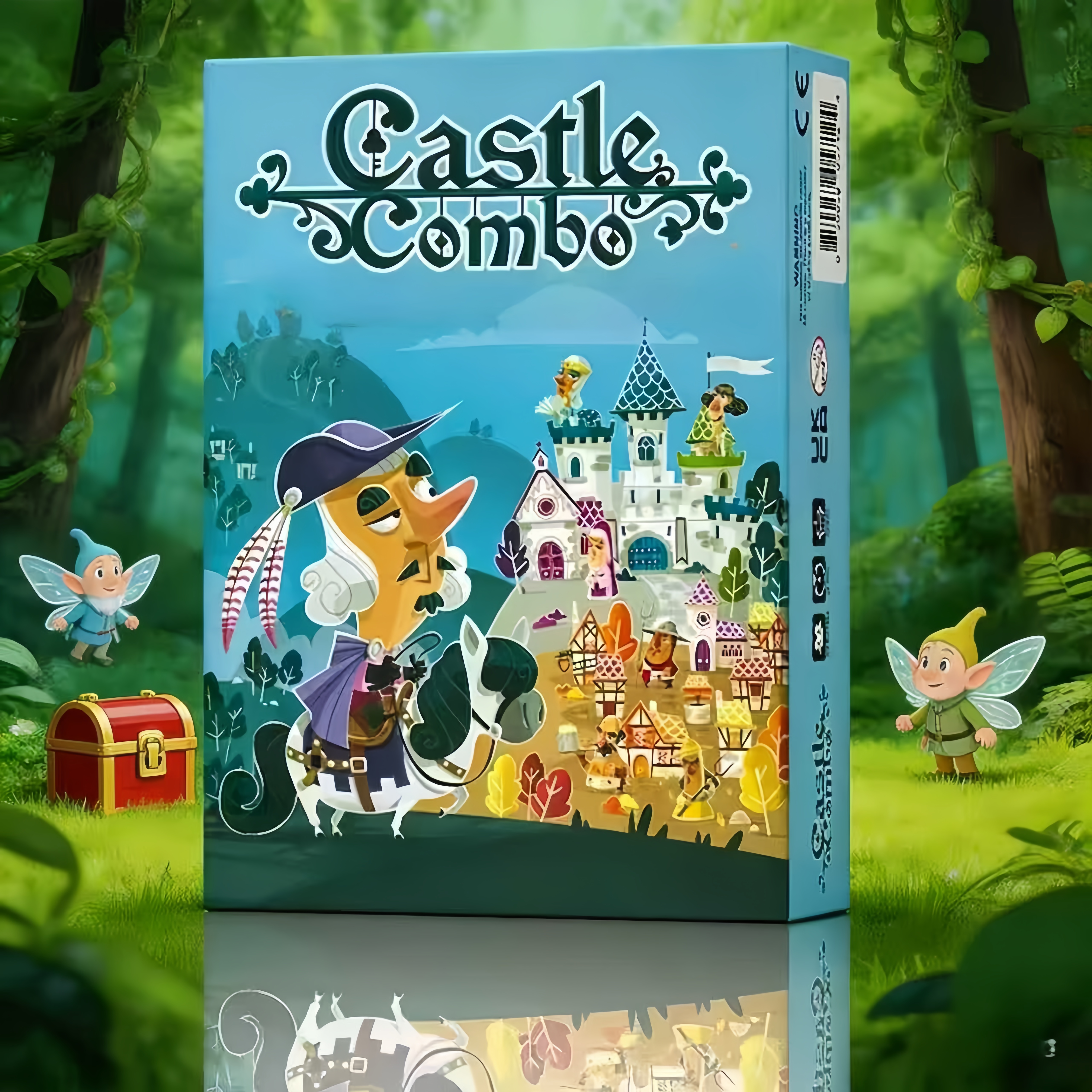 Board Game Strategi - 2026 New Castle Combo Strategy Board