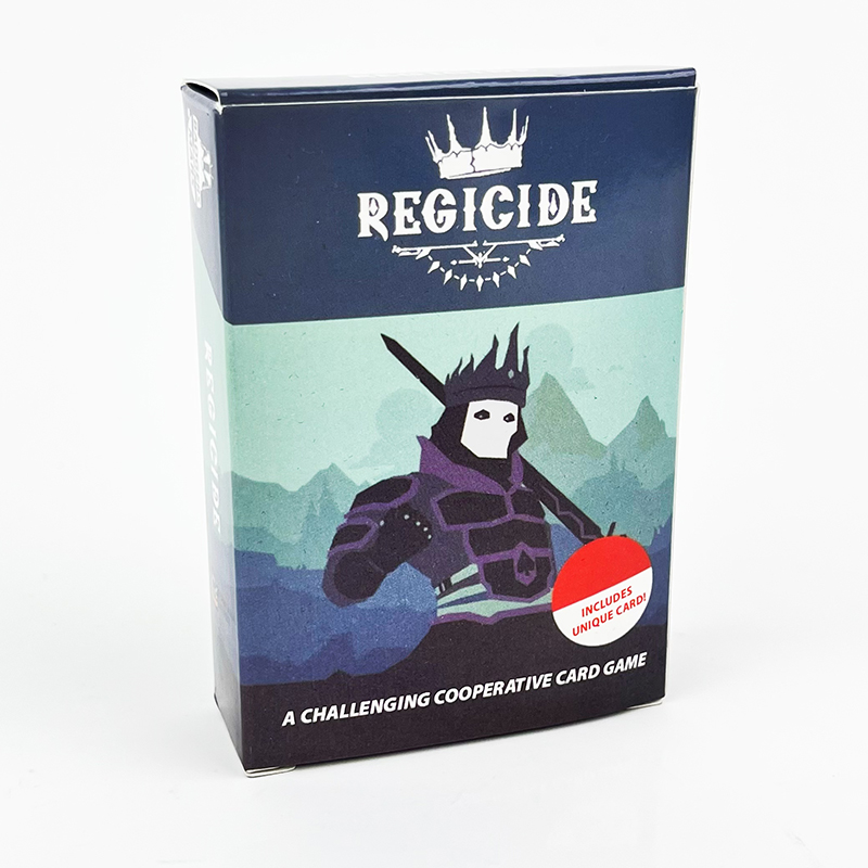 Board Game Strategi - Regicide English Board Game 1-4 Players