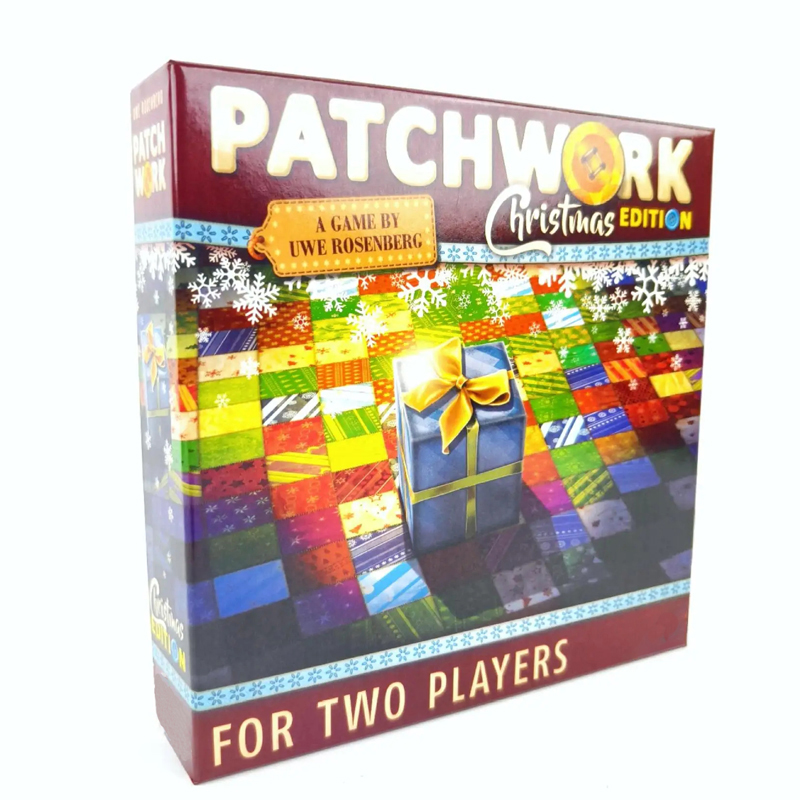 Board Game Strategi - New Patchwork Christmas Board Game for
