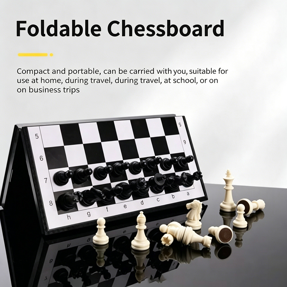 3-in-1 Magnetic Chess Set Boar - огляд і ціна Board Game Quacks