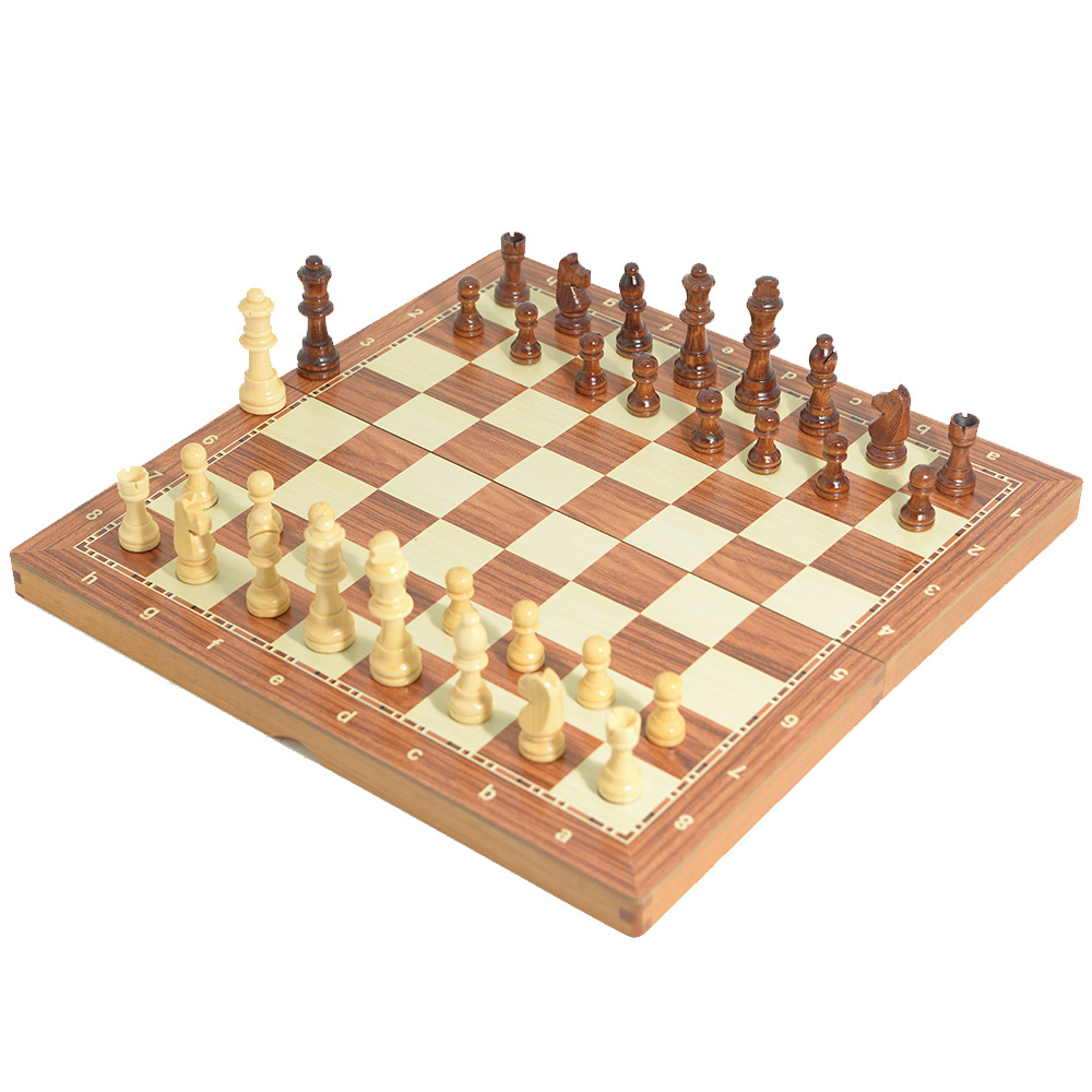 Magnetic Wooden Folding Chess  - огляд і ціна Board Game Quacks