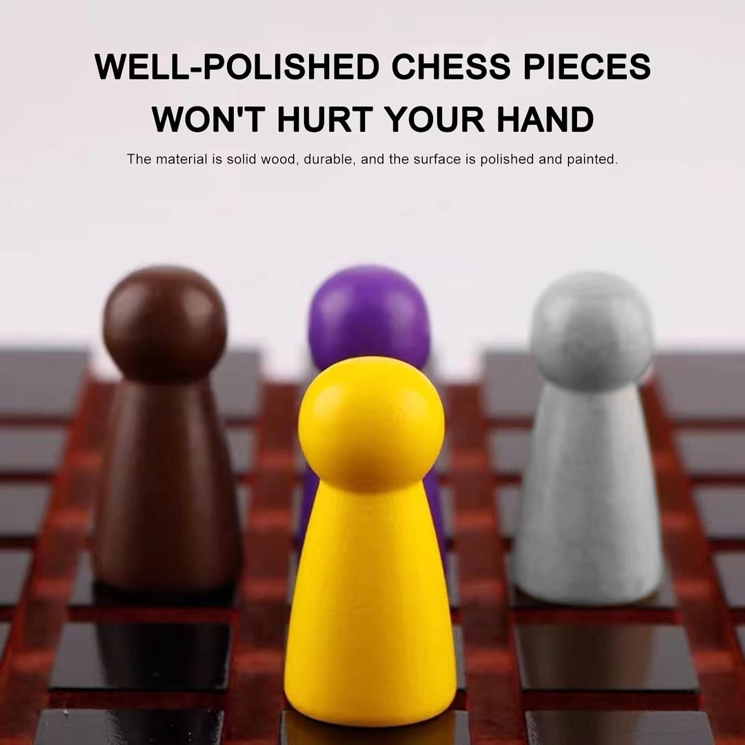 110 Wooden Nail Doll Chess Pie - огляд і ціна Board Game Ludo