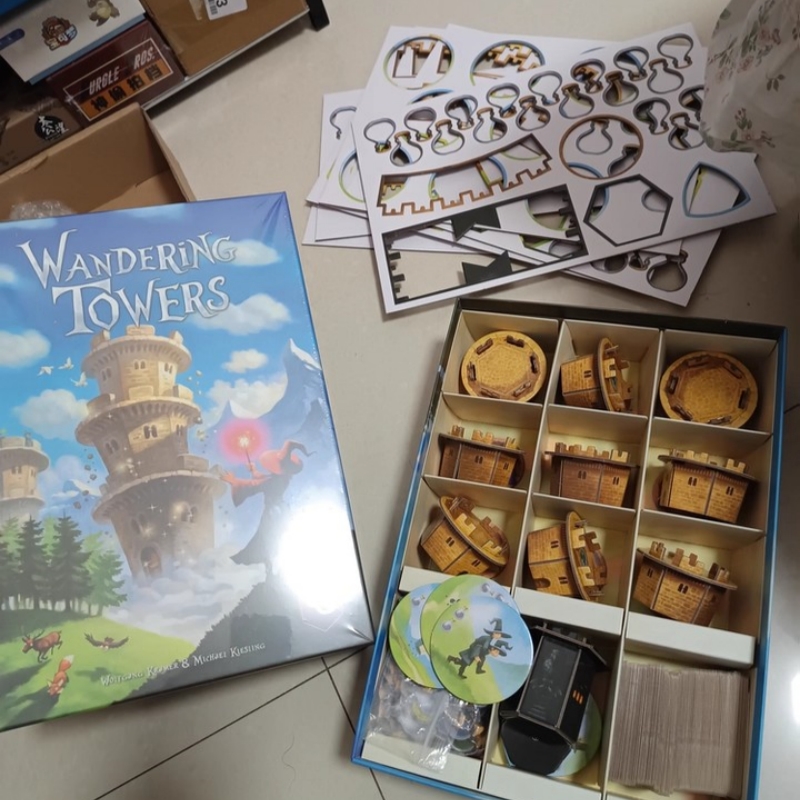 Wandering Towers Strategy Boar - огляд і ціна Board Game Strategi