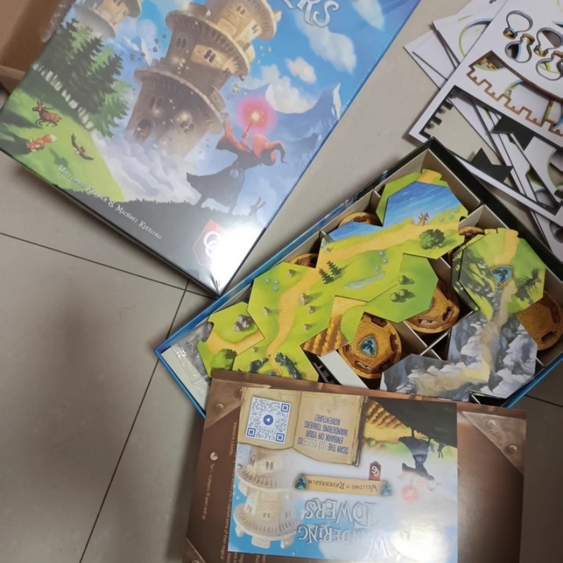 Wandering Towers Strategy Boar - огляд і ціна Board Game Strategi