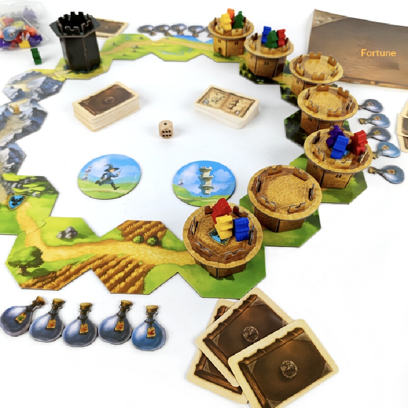 Wandering Towers Strategy Boar - огляд і ціна Board Game Strategi