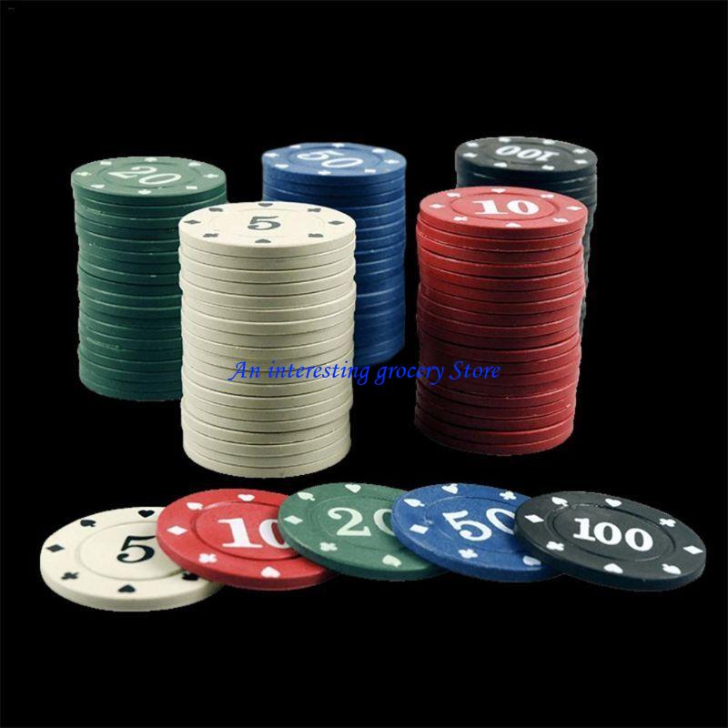 652D 100x Board Game Chips Cas - огляд і ціна Board Game Vault
