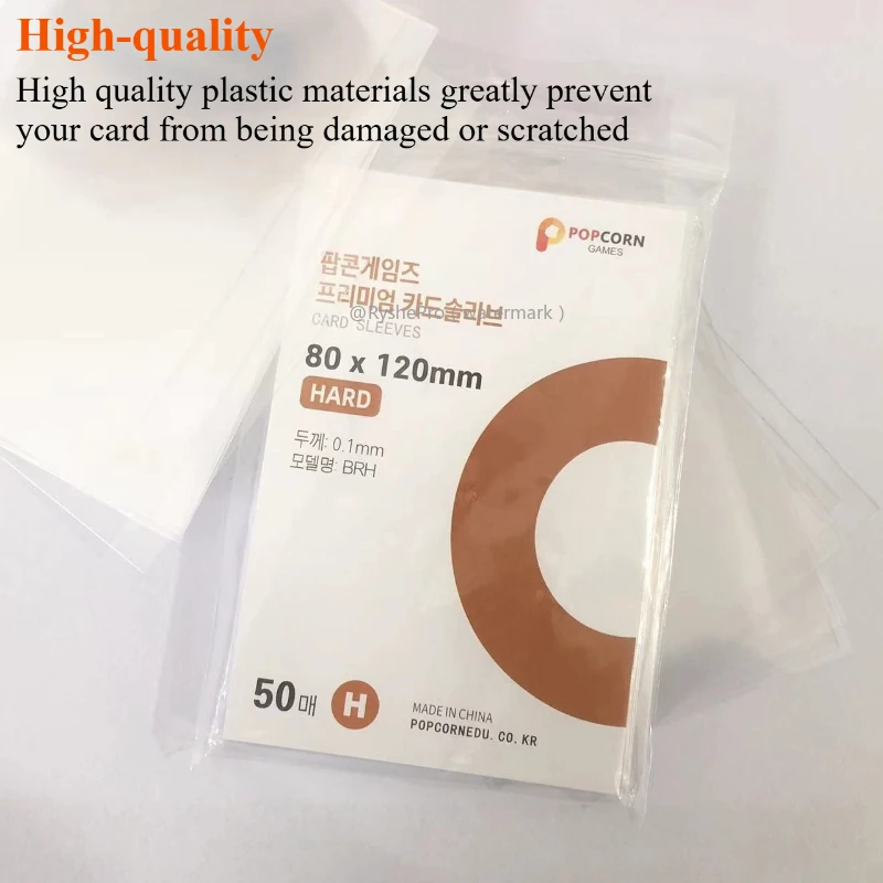 50pcs Transparent Card Sleeves - огляд і ціна Board Game Film