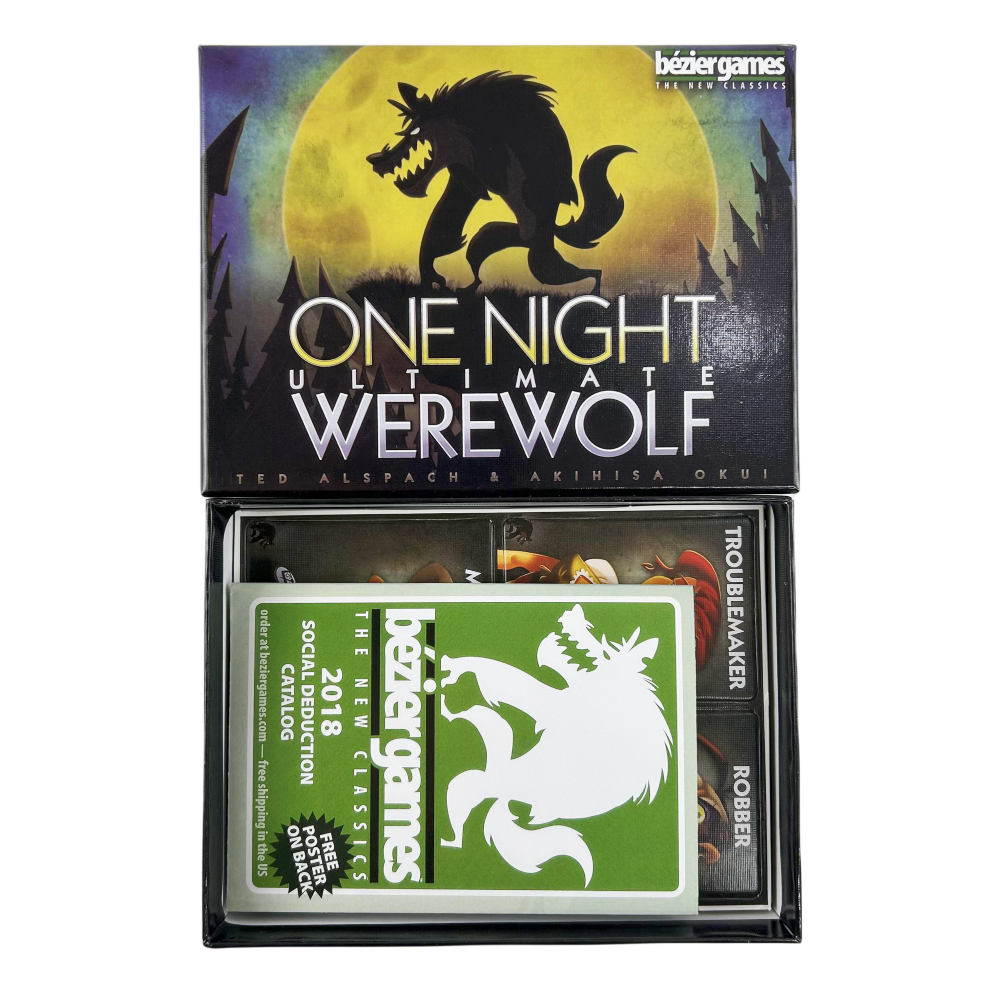 One Night Ultimate Werewolf Ca - огляд і ціна Board Game Villainous