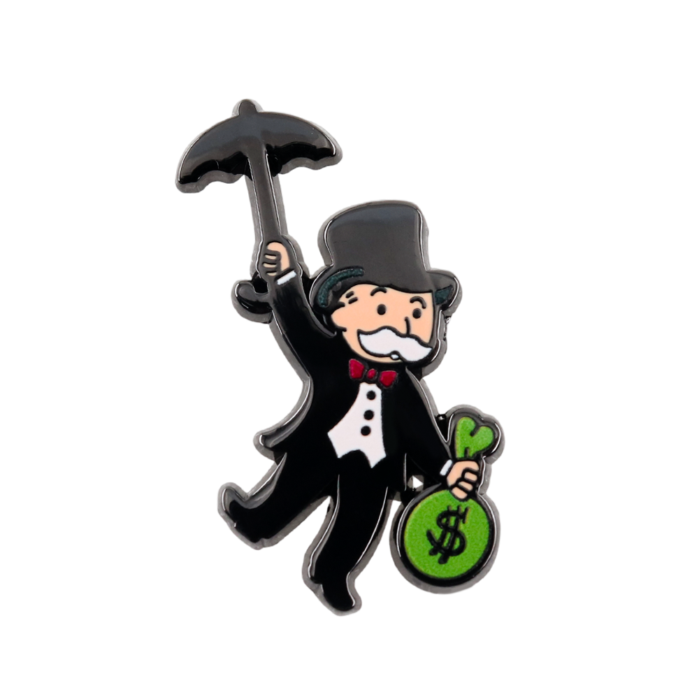 Mr. Monopoly Holding Money Bag - огляд і ціна Board Game Vault
