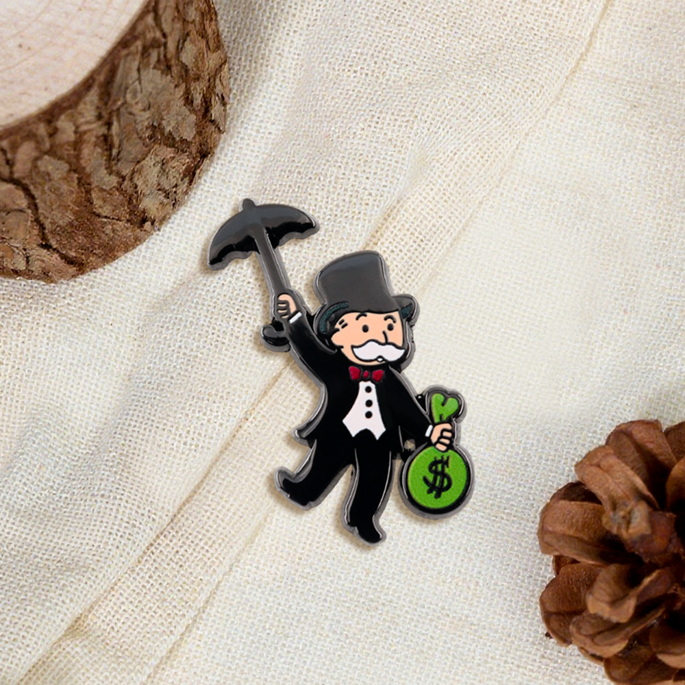 Mr. Monopoly Holding Money Bag - огляд і ціна Board Game Vault