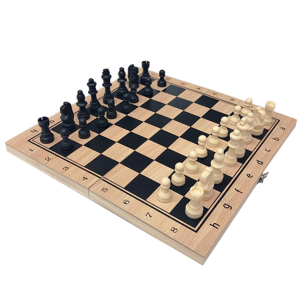 Chess Set 3 in 1 Checkers Clas - огляд і ціна Board Game Quacks