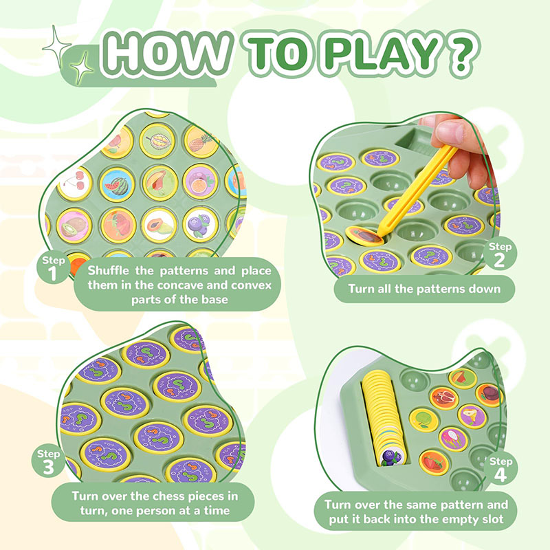Children's Memory Flip Chess E - огляд і ціна Board Game Of Life