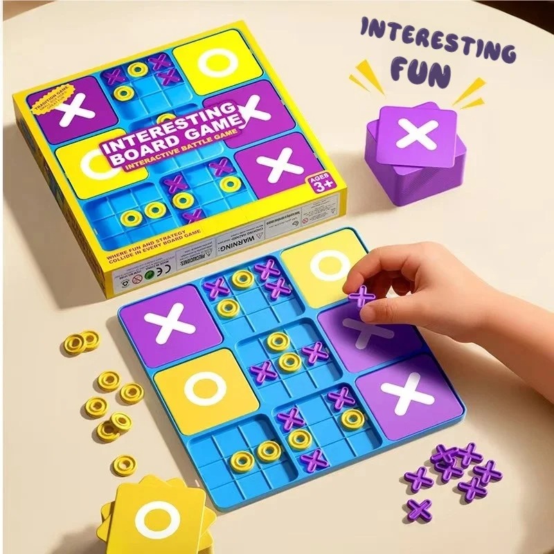 Fun Tic-Tac-Toe Board Game Kid - огляд і ціна Board Game Strategi
