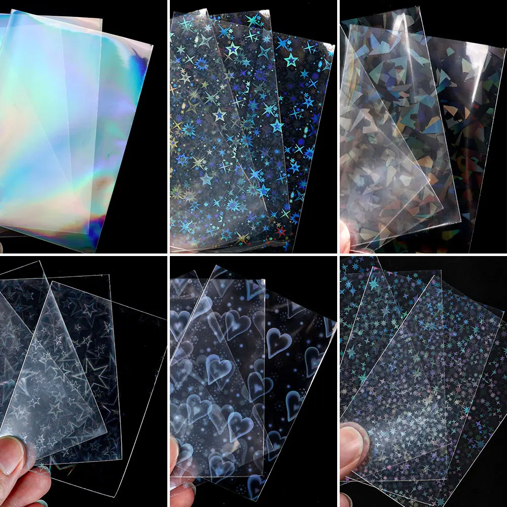50Pcs 61x88mm Laser Korea Card - огляд і ціна Board Game Film
