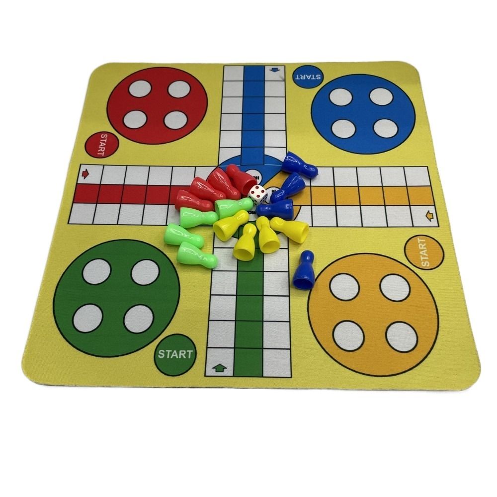 Party Game With Mouse Pad Flyi - огляд і ціна Board Game Ludo