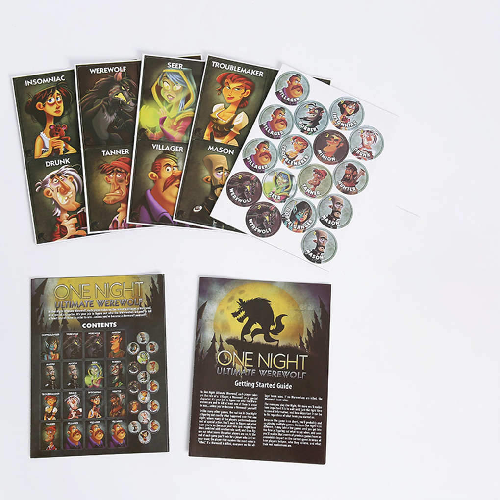 One Night Ultimate Werewolf Ca - огляд і ціна Board Game Villainous