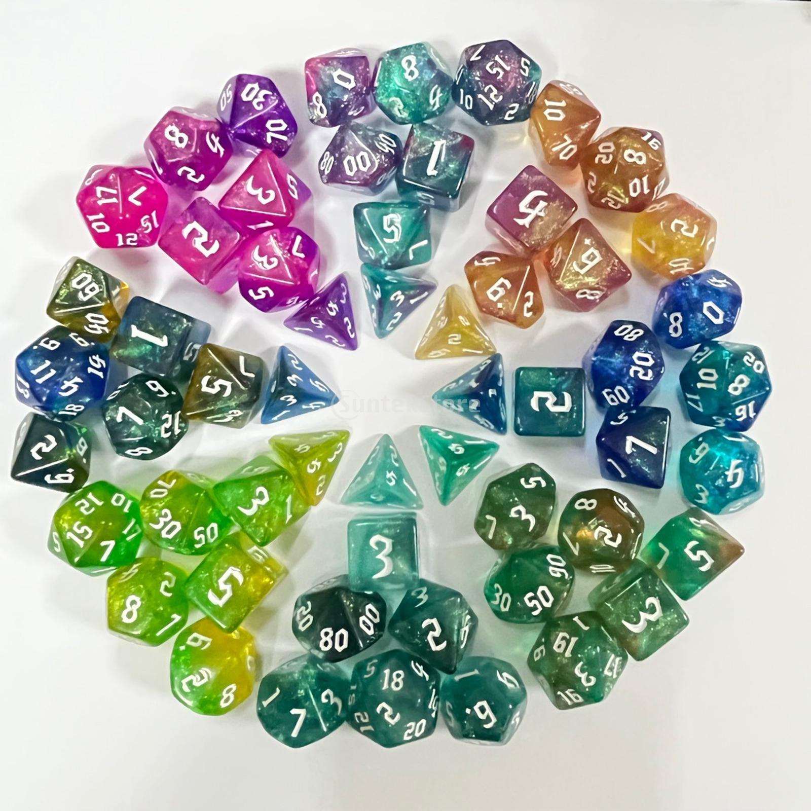 7/10PCS Role Playing Game Dice - огляд і ціна Board Game Ludo