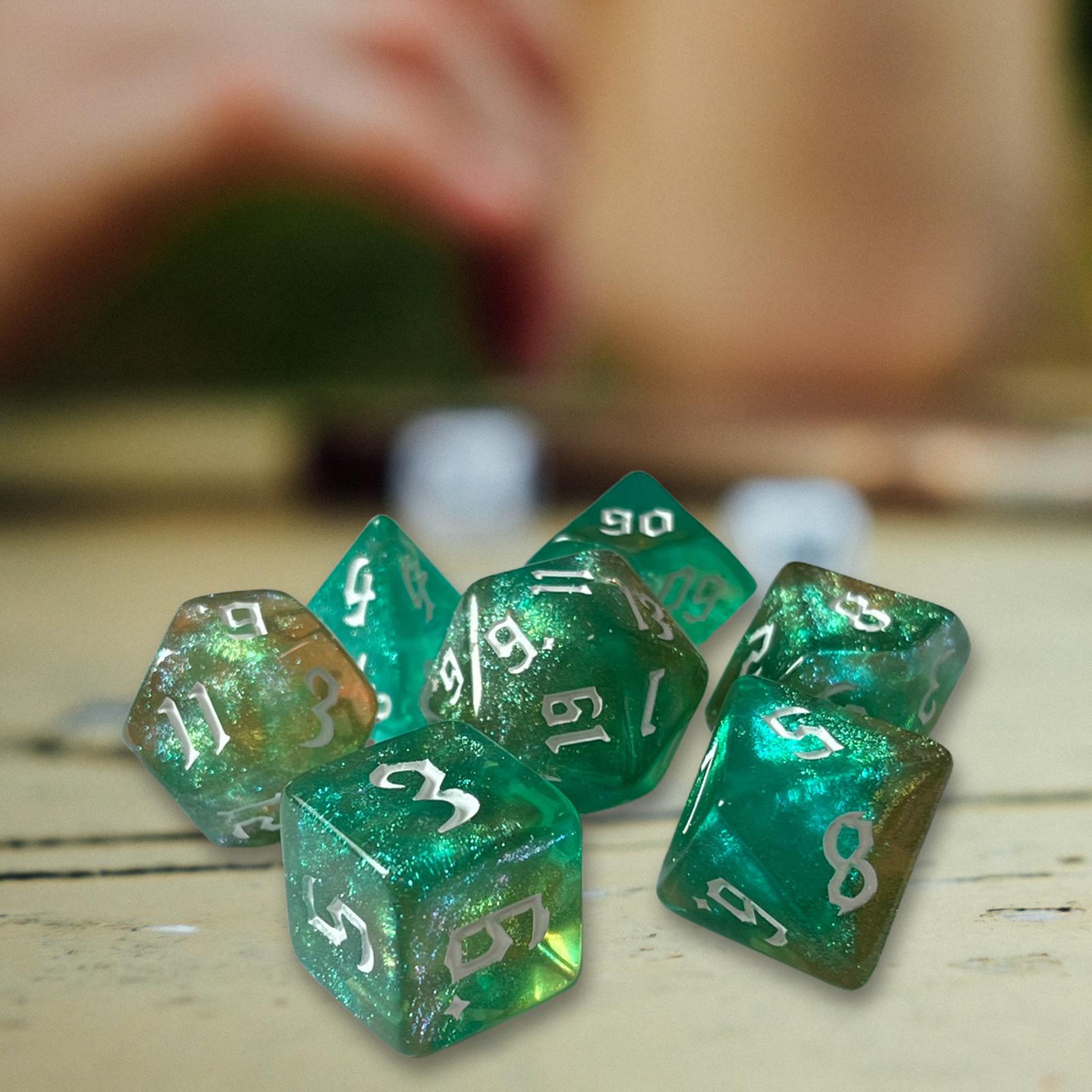 7/10PCS Role Playing Game Dice - огляд і ціна Board Game Ludo