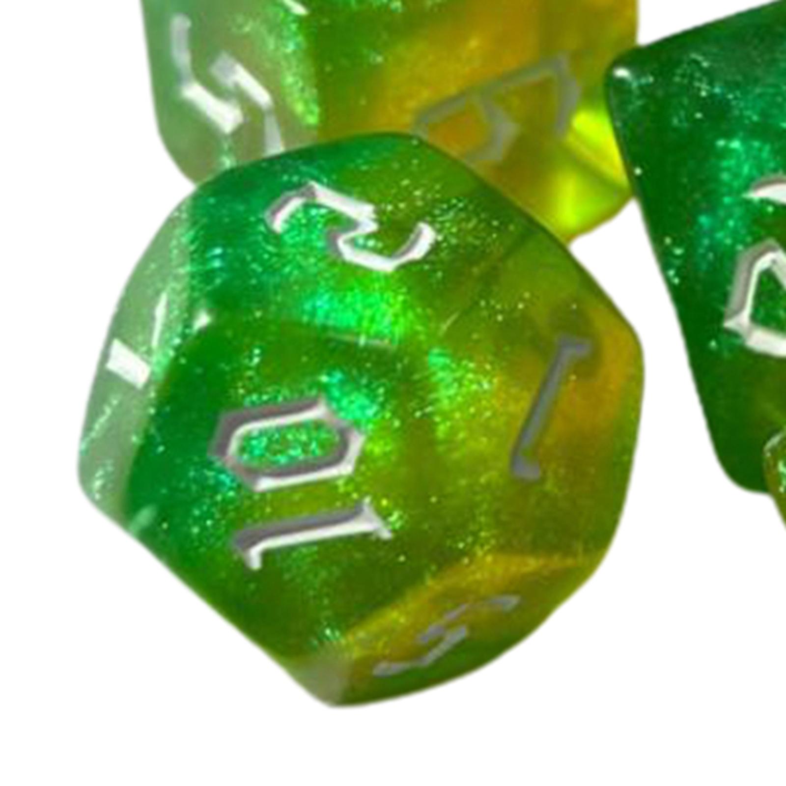7/10PCS Role Playing Game Dice - огляд і ціна Board Game Ludo