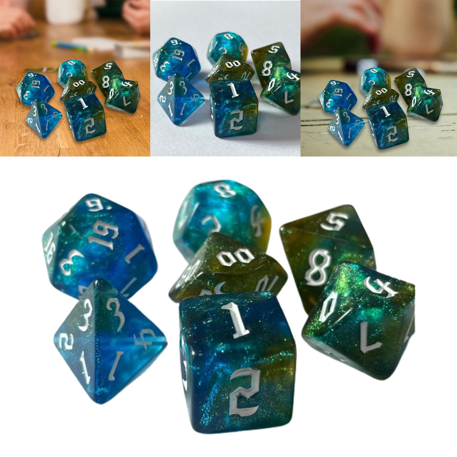 7/10PCS Role Playing Game Dice - огляд і ціна Board Game Ludo