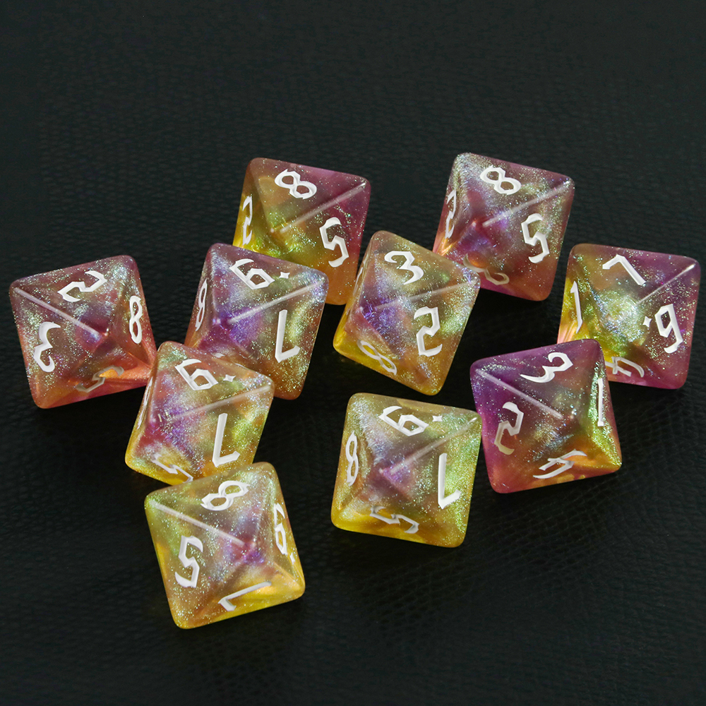 D8 Mixed Colours Polyhedral Di - огляд і ціна Board Game Ludo
