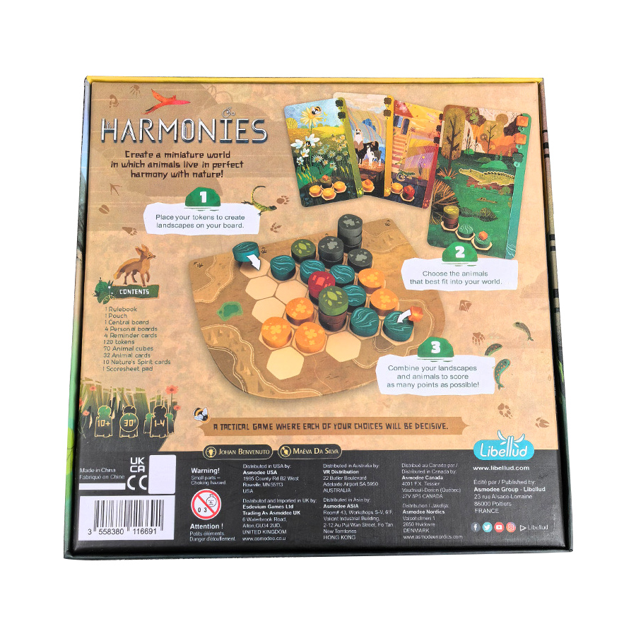 Harmonies - Board Games - Crea - огляд і ціна Board Game Strategi
