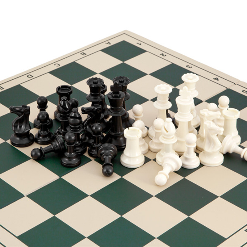 97mm Medieval Chess Set 35cm 4 - огляд і ціна Board Game Quacks