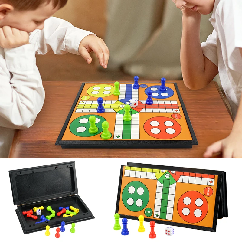 Portable Ludo Chess Backgammon - огляд і ціна Board Game Ludo