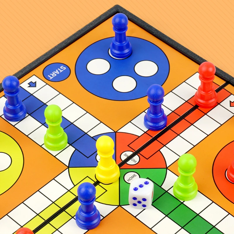 Portable Ludo Chess Backgammon - огляд і ціна Board Game Ludo