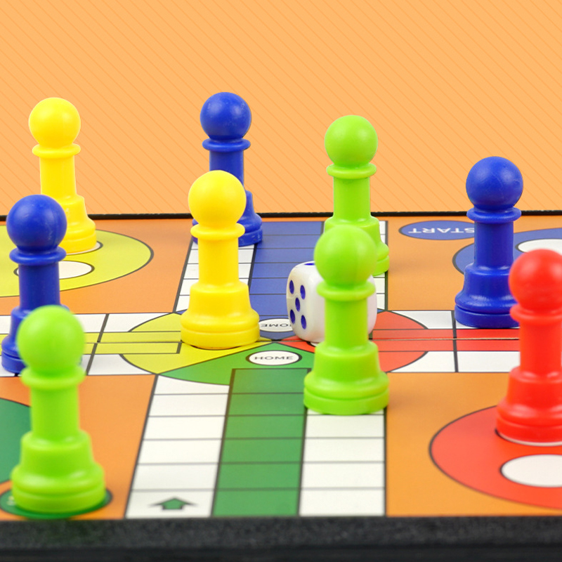 Portable Ludo Chess Backgammon - огляд і ціна Board Game Ludo