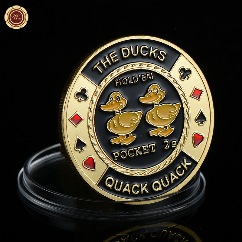 THE DUCKS Poker Casino Chips C - огляд і ціна Board Game Quacks
