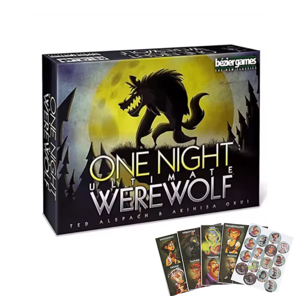 One Night Ultimate Werewolf Ca - огляд і ціна Board Game Villainous