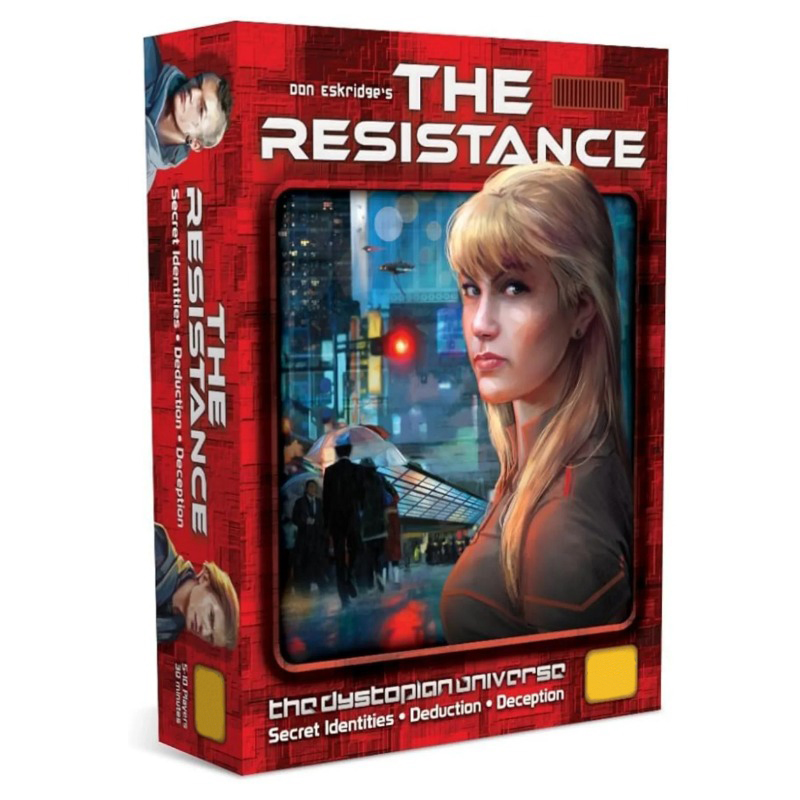 New Board game The Resistance  - огляд і ціна Board Game Strategi