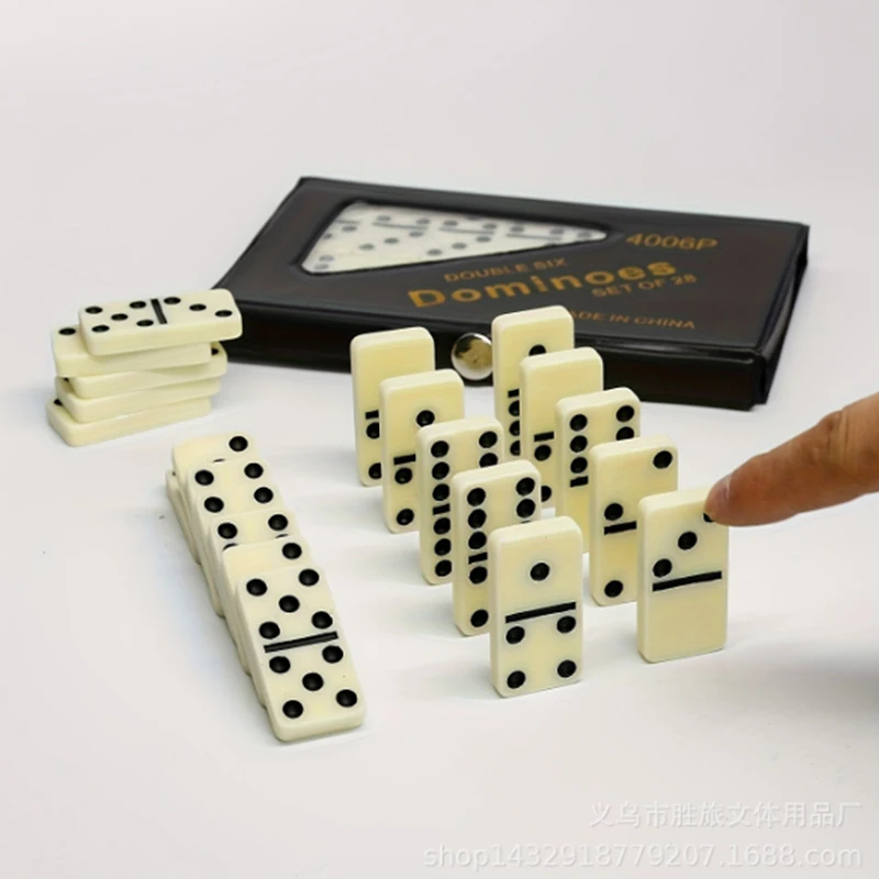 1pc box dominoes nine dominoes - огляд і ціна Board Game Quacks