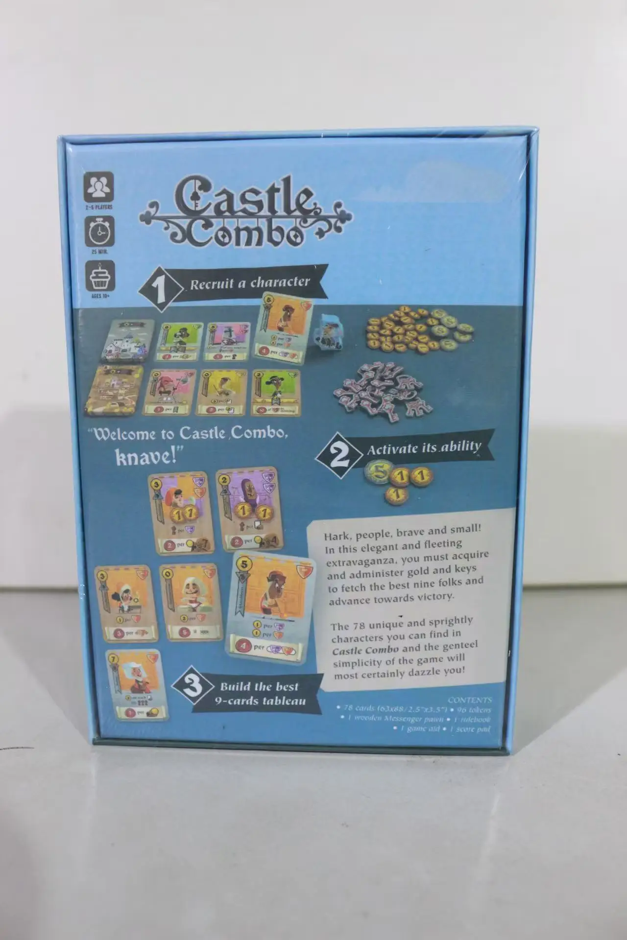 2026 New Castle Combo Strategy - огляд і ціна Board Game Strategi