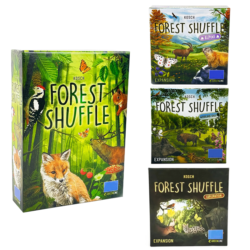 Forest Shuffle Board Game - Cl - огляд і ціна Board Game Strategi