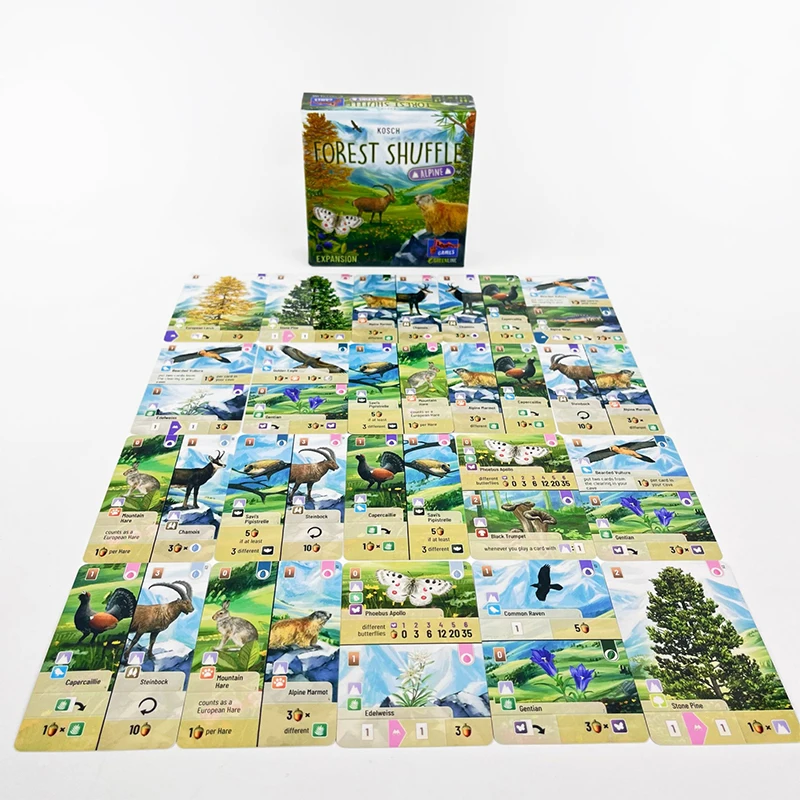 Forest Shuffle Board Game - Cl - огляд і ціна Board Game Strategi