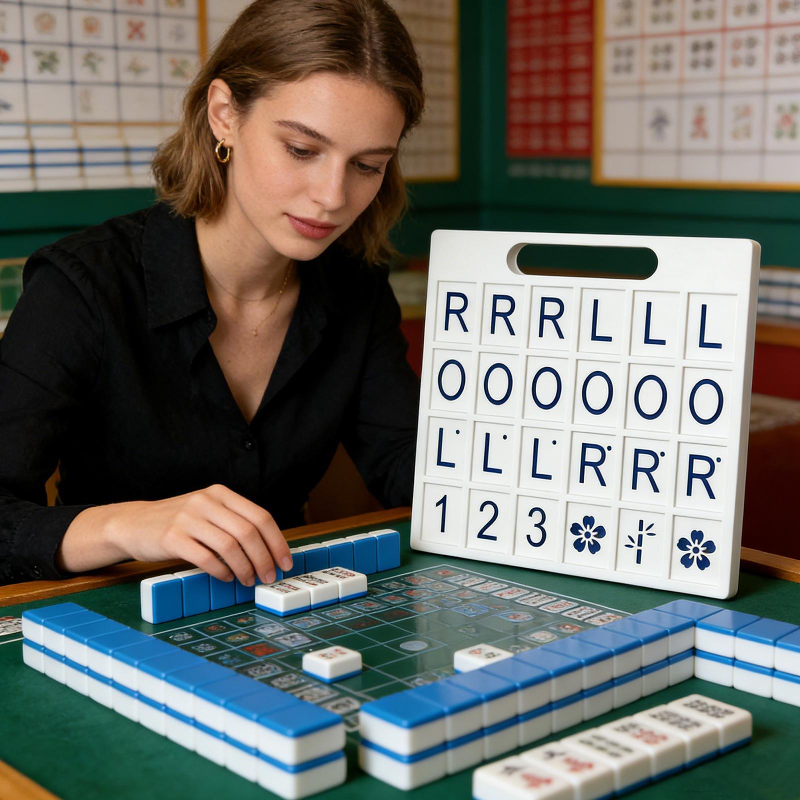 Solo Mahjong Board 24 Slots Po - огляд і ціна Board Game Strategi