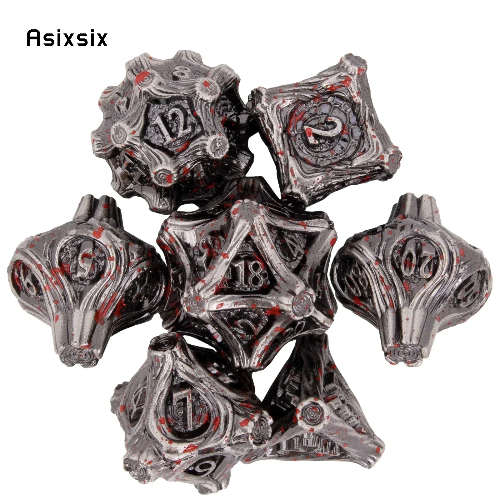 7 Pcs Silver Red Tree Stump Ro - огляд і ціна Board Game Root