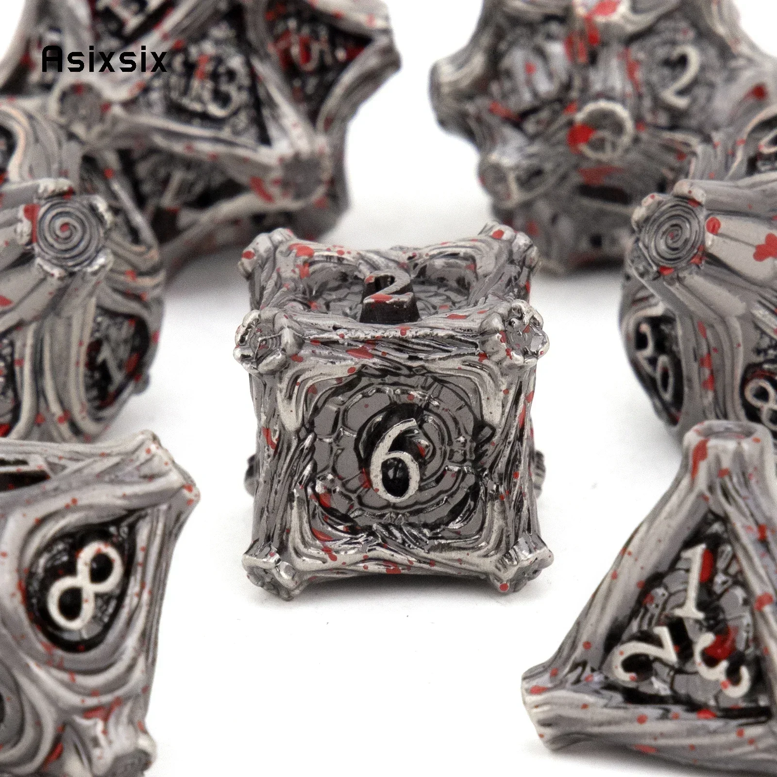 7 Pcs Silver Red Tree Stump Ro - огляд і ціна Board Game Root
