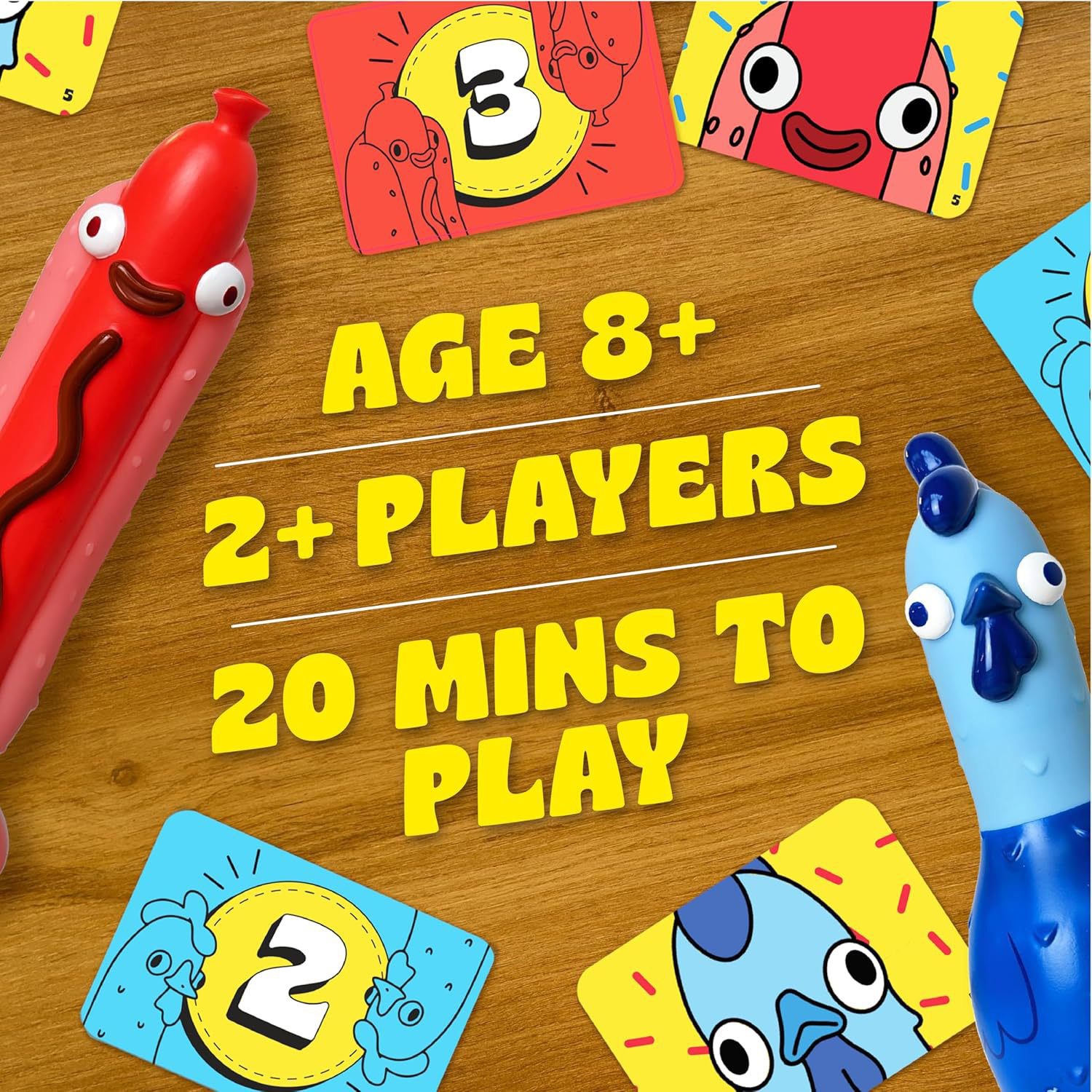 Fast Strategy Chicken vs Hotdo - огляд і ціна Board Game Strategi