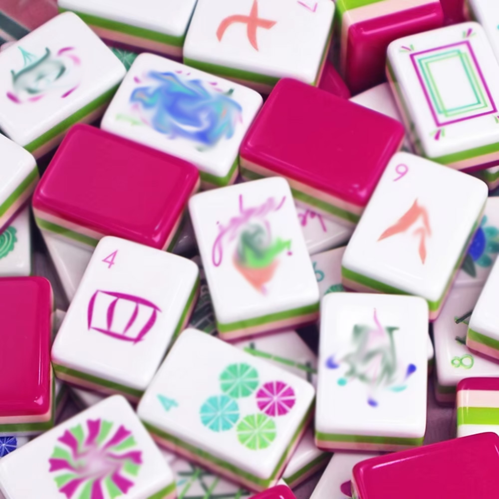 4 Layer Acrylic Mahjong Game A - огляд і ціна Board Game Root