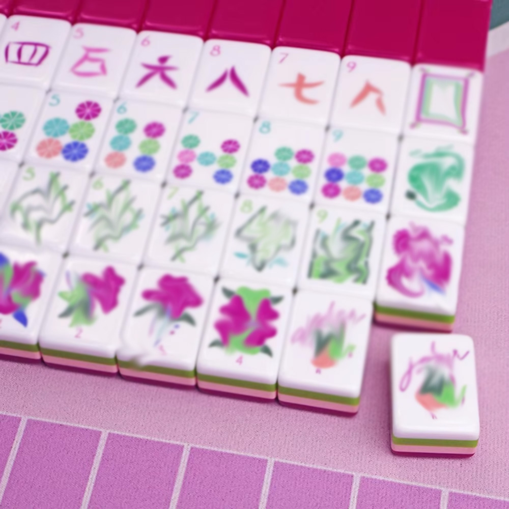 4 Layer Acrylic Mahjong Game A - огляд і ціна Board Game Root