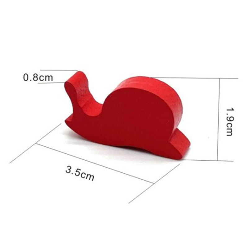 10pcs/set Snail Shaped Wooden  - огляд і ціна Board Game Root