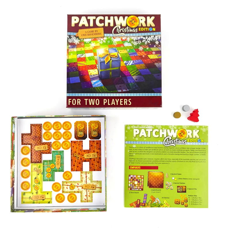 New Patchwork Christmas Board  - огляд і ціна Board Game Strategi