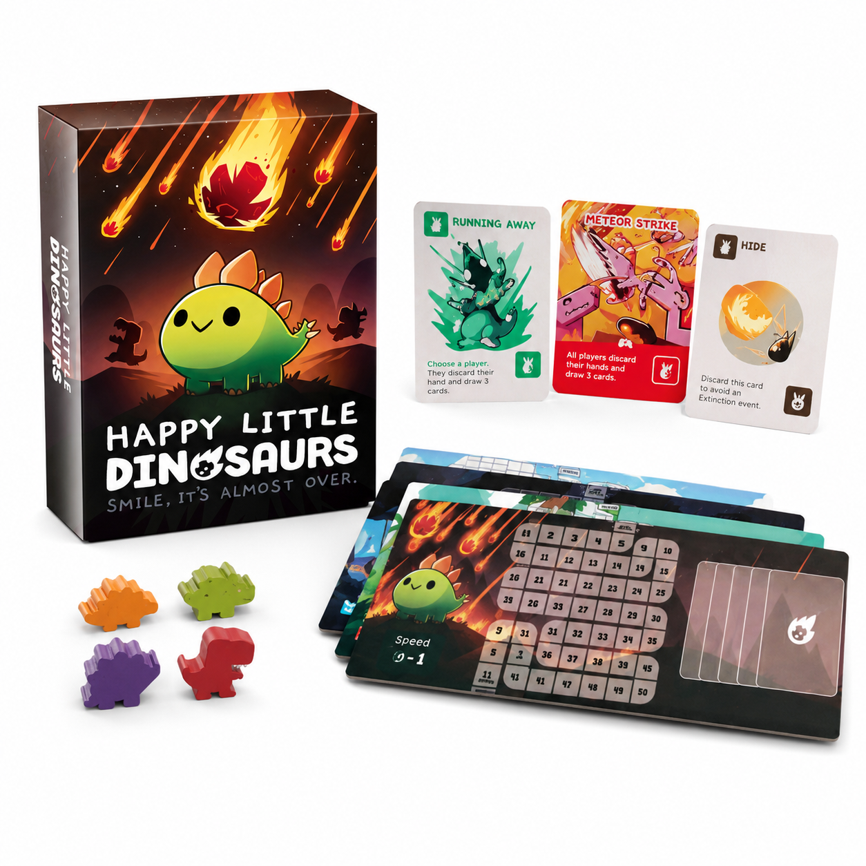 Happy Little Dinosaurs Cute Su - огляд і ціна Board Game Strategi