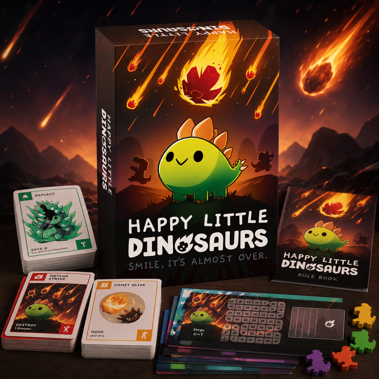 Happy Little Dinosaurs Cute Su - огляд і ціна Board Game Strategi