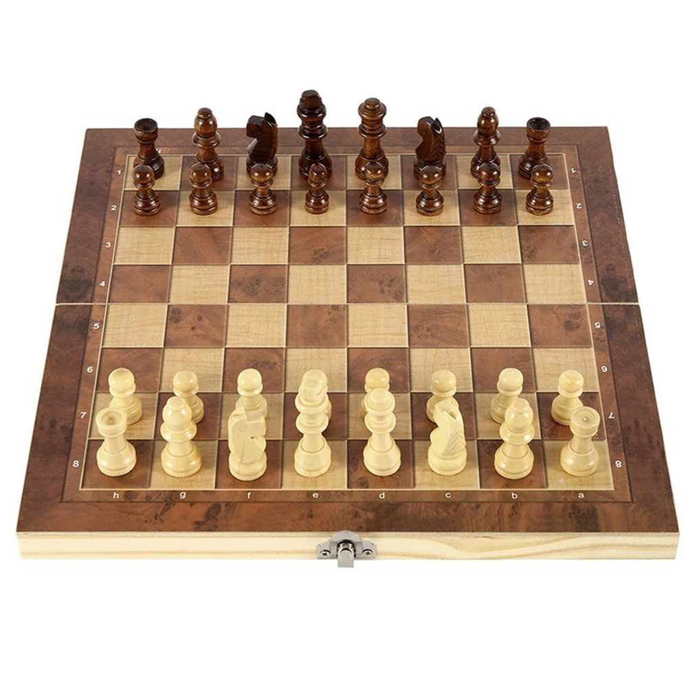 3 in 1 Chess Game Board Foldin - огляд і ціна Board Game Quacks